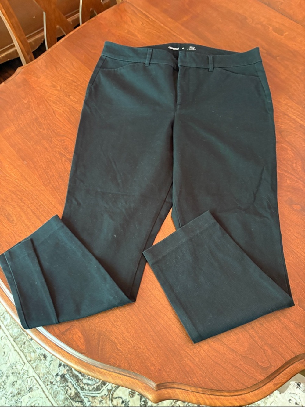 Old Navy Black Dress Pants - Stretch Tailored Fit